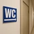 Panneau WC direction droite – Panneau toilettes