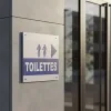Panneau toilettes direction droite – Panneau toilettes