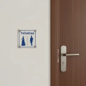 plaque de porte toilette – Plaque de porte