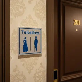 plaque de porte toilette – Plaque de porte