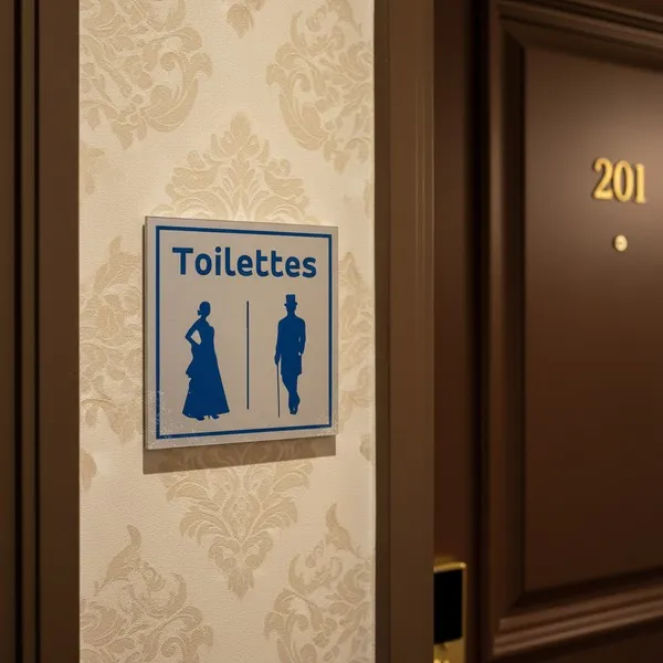 plaque de porte toilette – Plaque de porte
