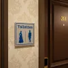 plaque de porte toilette – Plaque de porte