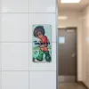 Plaque de porte toilettes Poulbot – Panneau toilettes