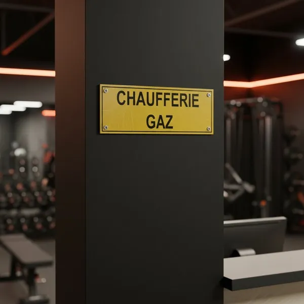 Panneau chaufferie gaz – Panneau local technique