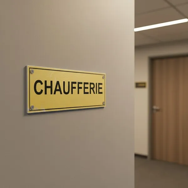 Panneau chaufferie – Panneau local technique