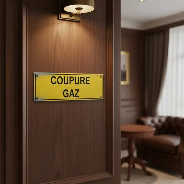 Panneau coupure gaz – Panneau local technique