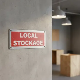 Adhésif local stockage – Autocollant danger et avertissement