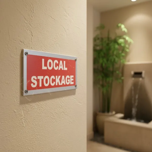 Adhésif local stockage – Autocollant danger et avertissement
