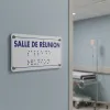 Panneau Salle de réunion braille – Signalétique braille