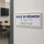 Panneau Salle de réunion braille – Signalétique braille