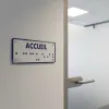 Panneau Accueil braille – Signalétique braille