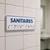 Plaque braille « Sanitaires » – porte accessible ERP