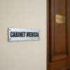Plaque de porte "CABINET MEDICAL" – Plaque de porte