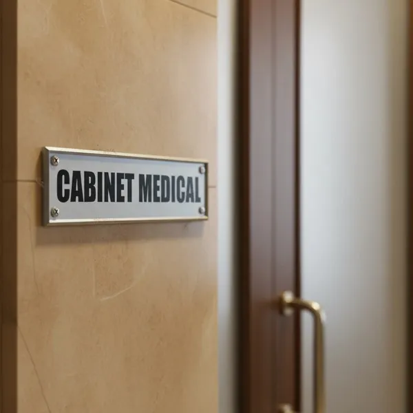 Plaque de porte "CABINET MEDICAL" – Plaque de porte