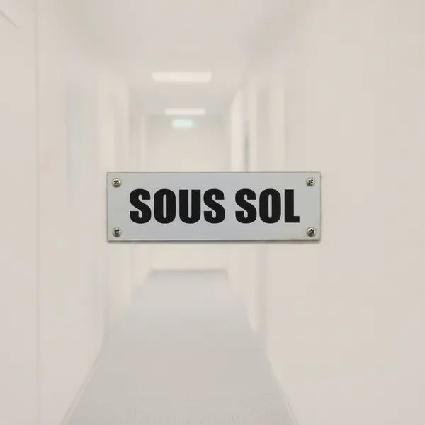 Plaque de porte "SOUS SOL" – Plaque de porte