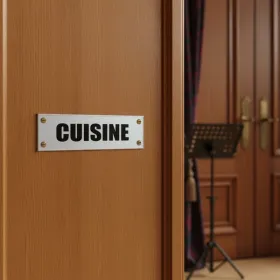 Plaque de porte "CUISINE" – Plaque de porte