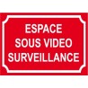 Espace sous vidéo surveillance