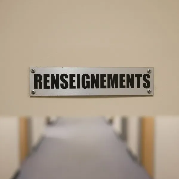 Plaque de porte renseignements – Plaque de porte