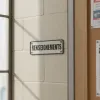 Plaque de porte renseignements – Plaque de porte