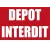 Dépôt interdit-Panneau Dépôt interdit-Panneaux Signalétiques
