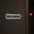 Plaque de porte local fumeurs, 180 × 40 mm