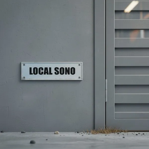 Plaque de porte local sono – Plaque de porte