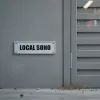 Plaque de porte local sono – Plaque de porte