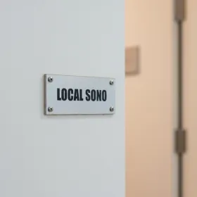 Plaque de porte local sono – Plaque de porte