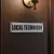 Plaque de porte local technique – Plaque de porte