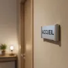 Plaque de porte Alu"ACCUEIL" – Plaque de porte
