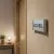 Plaque de porte aluminium « Accueil », 12 × 6 cm