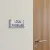 Plaque de porte Alu"LOCAL POUBELLE" – Plaque de porte