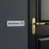 Plaque de porte Alu"LOCAL TECHNIQUE" – Plaque de porte