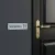 Plaque de porte « Local technique » en aluminium