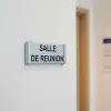 Plaque de porte Alu"SALLE DE REUNION" – Plaque de porte