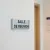 Plaque de porte Alu"SALLE DE REUNION" – Plaque de porte