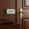 Plaque de porte Alu "VESTIAIRE" – Plaque de porte