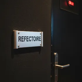 Plaque de porte Alu "REFECTOIRE" – Plaque de porte