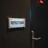 Plaque de porte Alu "REFECTOIRE" – Plaque de porte