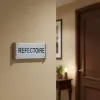 Plaque de porte Alu "REFECTOIRE" – Plaque de porte