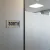 Plaque de porte aluminium sortie – Plaque de porte