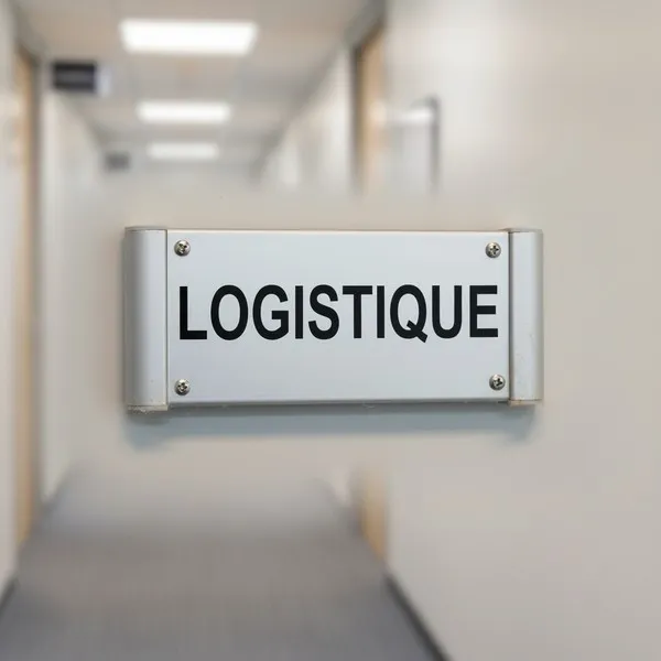 Plaque de porte aluminium logistique – Plaque de porte