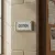 Plaque de porte Gestion en aluminium, 120 × 60 mm
