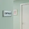 Plaque de porte aluminium comptabilité – Plaque de porte