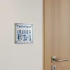 plaque de porte technique – Plaque de porte