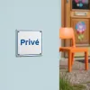 Signalétique : Panneau Chasse Gardée & Plaque de Porte Privé