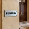Plaque de porte "BUREAU" – Panneau bureau