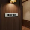 Plaque de porte "DIRECTION" – Panneau bureau