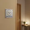 Plaque de porte Secrétariat – Panneau bureau