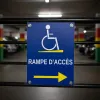 Panneau rampe d'accès handicapé – Panneau PMR